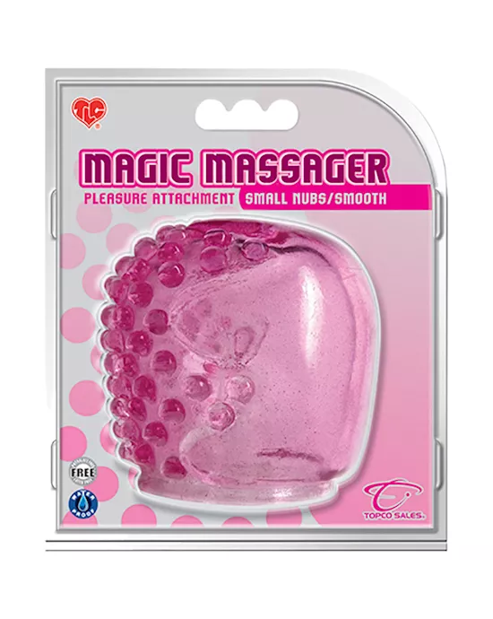 TLC Magic Massager Pleasure Attachment Small Nubs/Smooth