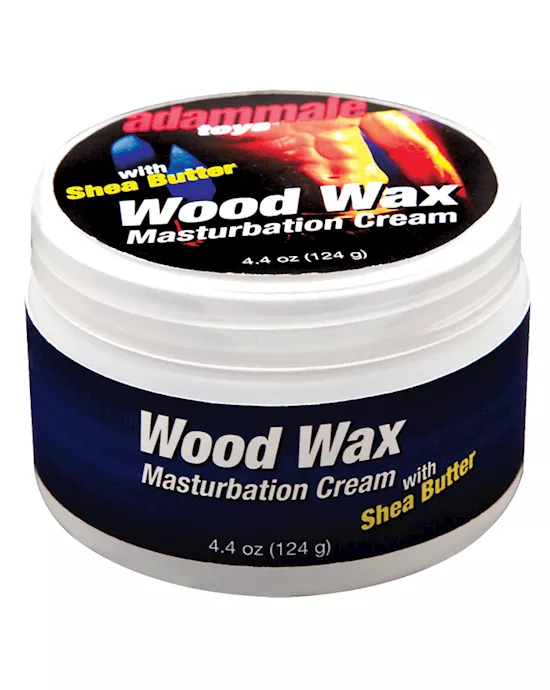 Adam Male Toys Wood Wax Masturbation Cream 44 Oz 124 G Jar. 166502