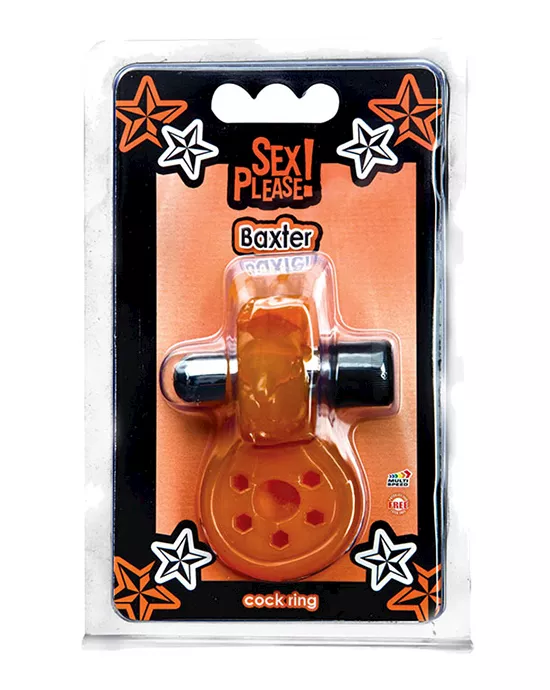 Sex Please! Baxter Vibrating Cock Ring