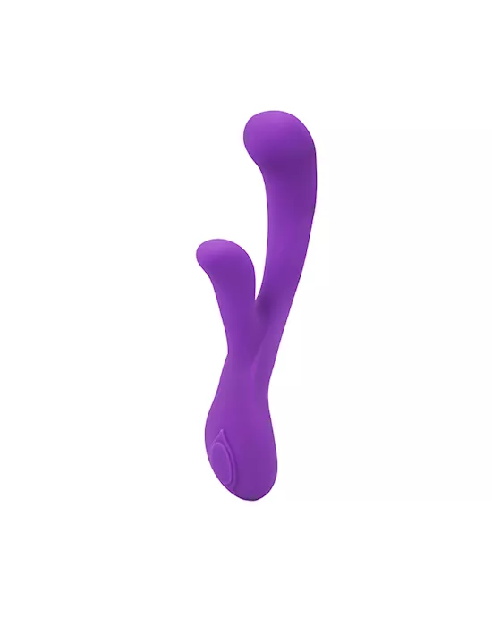UltraZone Orchid 9x Rabbit Style Silicone Vibrator