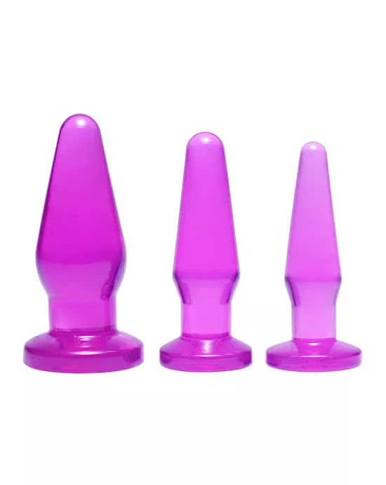 Anal Plug Set Level Up 3 Piece