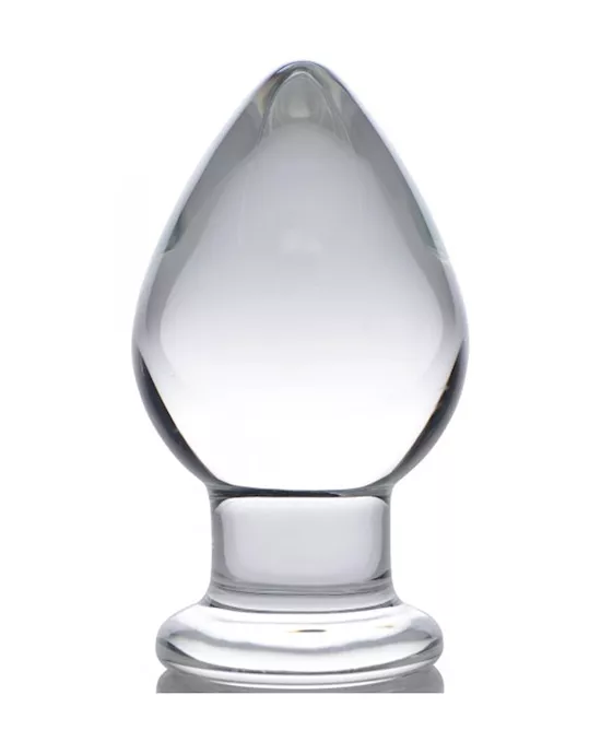 Molten Wide Glass Butt Plug