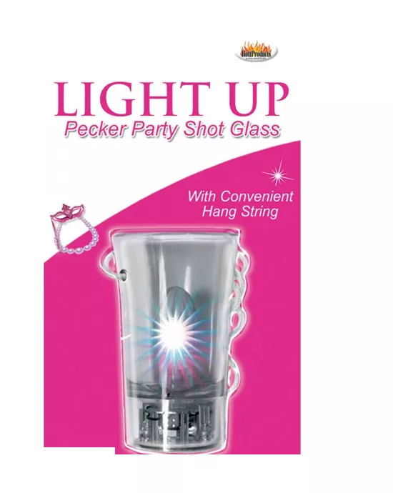 Light up Pecker Shot Glass