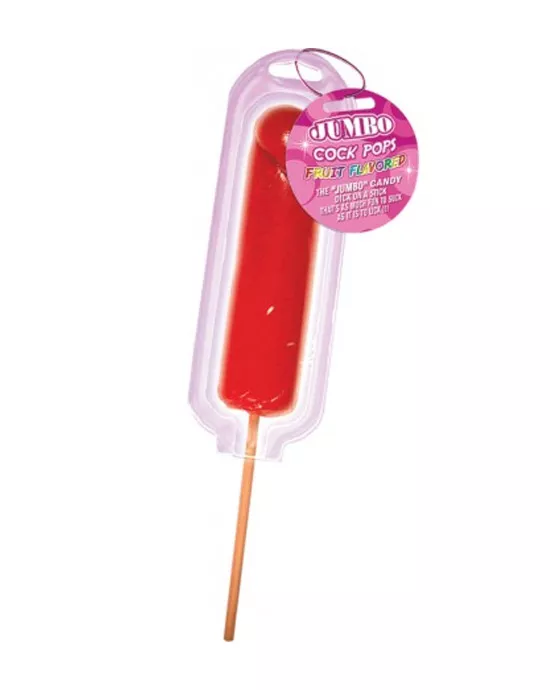 Jumbo Cock Pops Strawberry