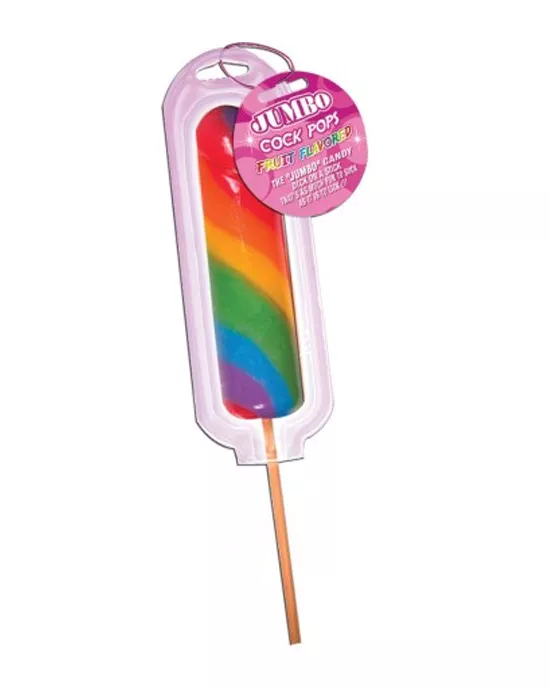 Rainbow Jumbo Cock