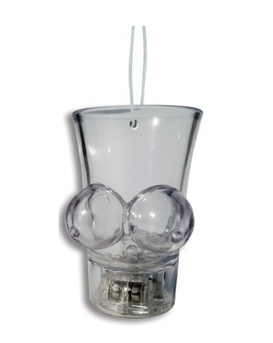Light Up Boobie Shot Glass With String