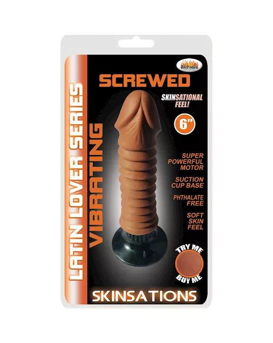 Skinsations Screwed 6 inch- Latin Lover Series