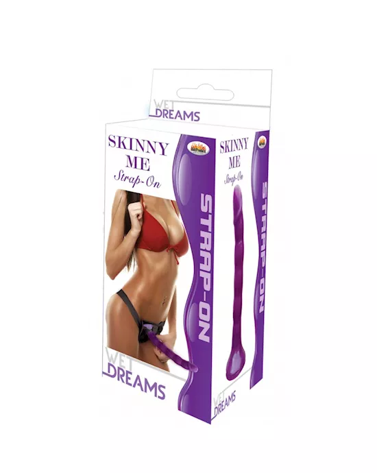 Skinny Me 7 Inch Strap On with Harness