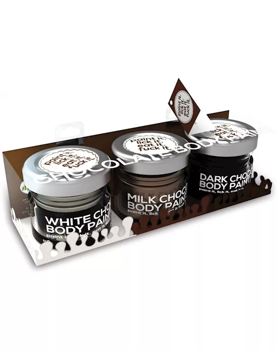 Chocolate Lovers Erotic Body Paints