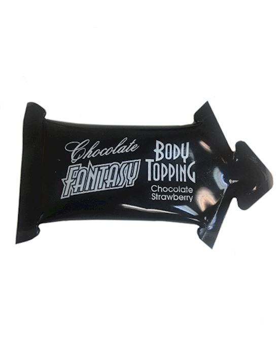Chocolate Fantasy Body Topping Choc Strawberry