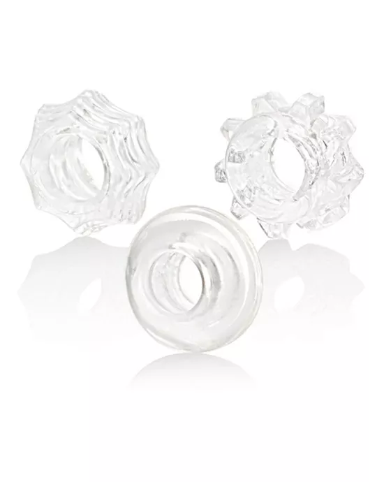 Reversible Ring Set Clear