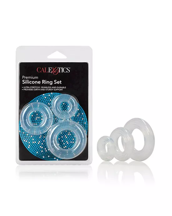 Premium Silicone Ring Set
