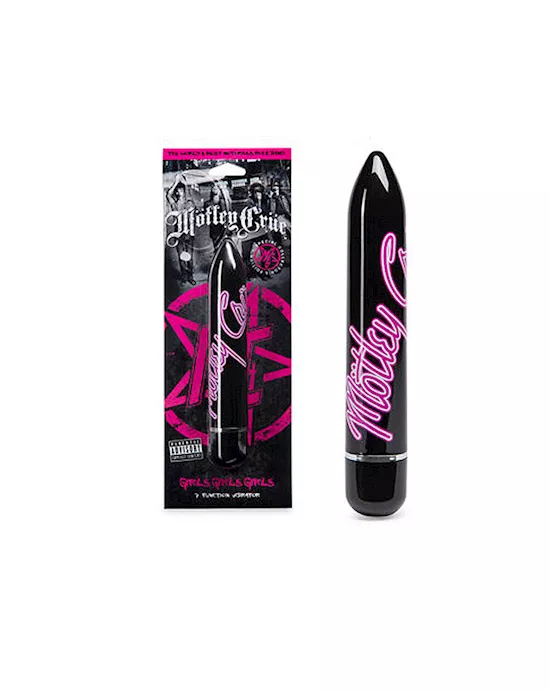 Motley Crue Girls Girls Girls Large 7 Function Vibrator