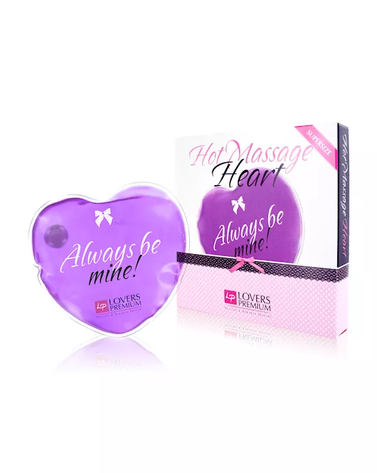 LoversPremium Hot Massage Heart XL Be Mine