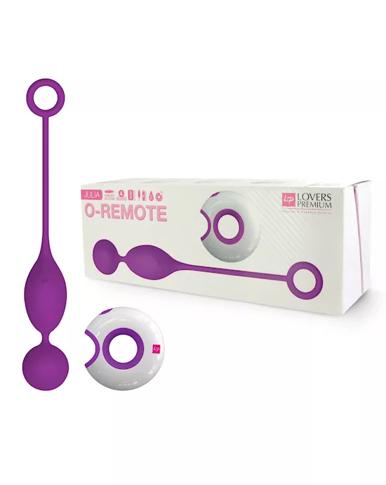 LoversPremium O-Remote Control Egg  Julia