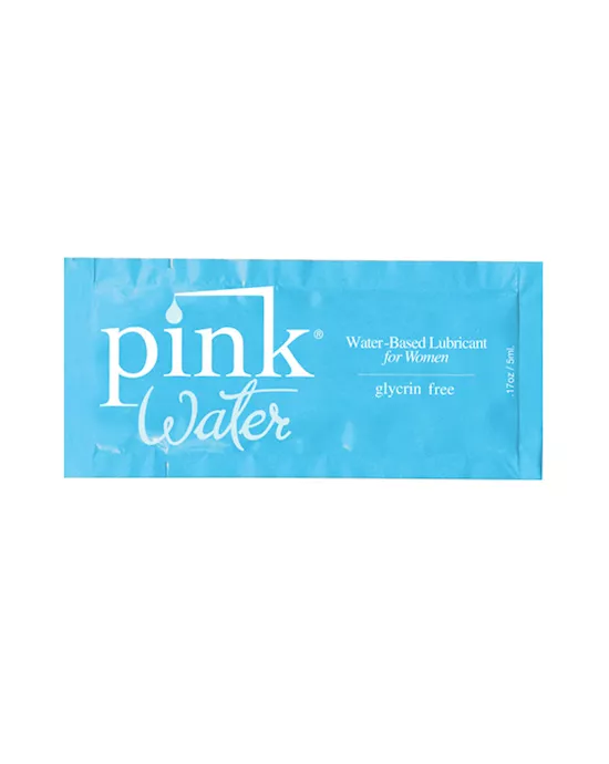 Pink Water Water Based Lubricant 5 ml