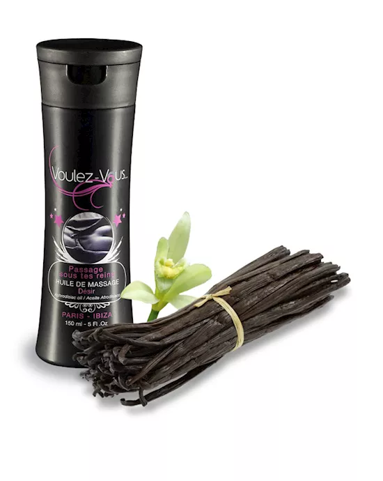 Voulez-Vous Massage Oil Vanilla