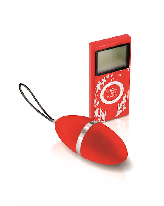 Plaisirs Secrets Vibrating Egg Red