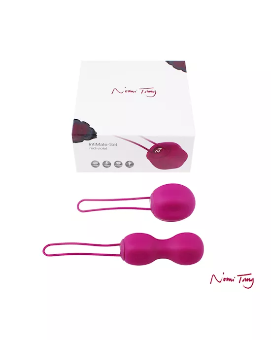Nomi Tang IntiMate Kegel Set Red Violet