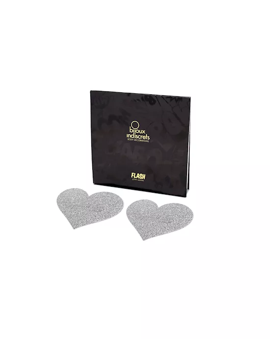 Bijoux Indiscrets - Flash Heart Nipple Covers