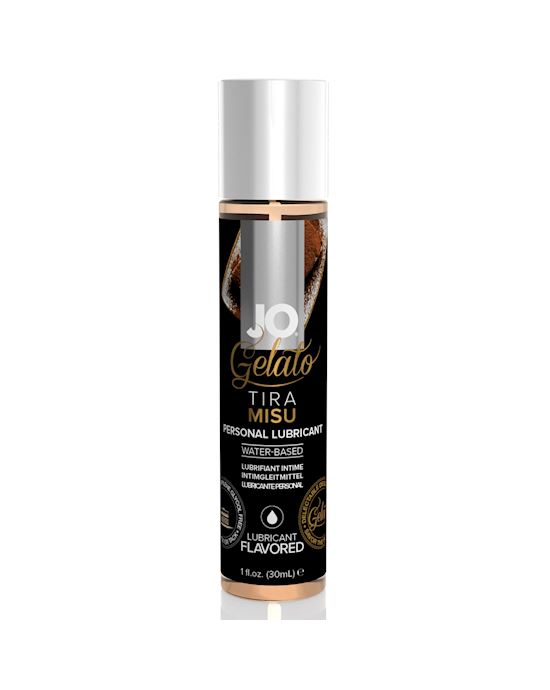 System Jo Gelato Tiramisu Lubricant Water-based 30 Ml