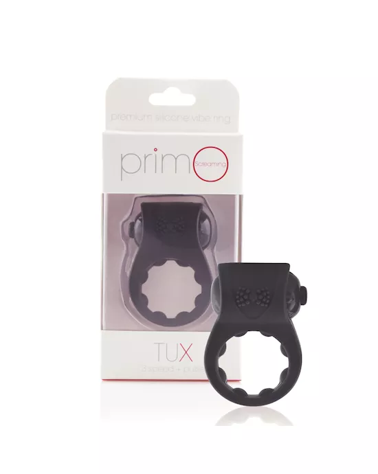 Primo Line Tux Vibrating Cock Ring