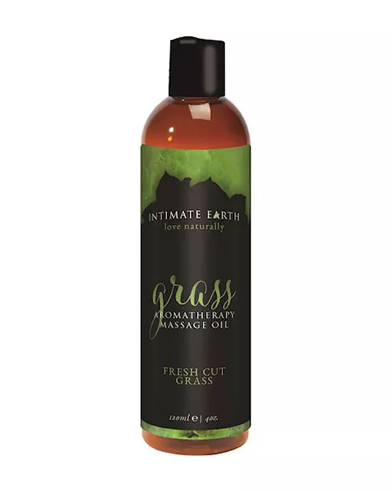 Intimate Earth Grass Massage Oil -  120 ml