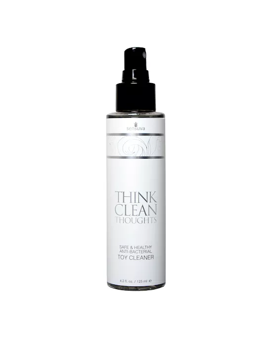 Sensuva Think Clean Thoughts Anti Bacterial Toy Cleaner 125 ml