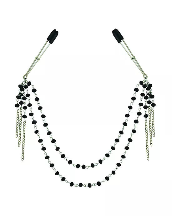 Sportsheets Midnight  Jeweled Nipple Clips