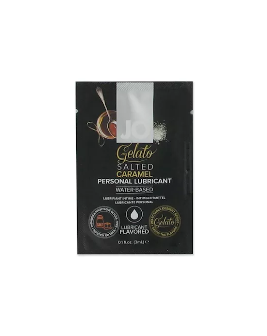 System JO Sachet Gelato Salted Caramel Lubricant 3 ml