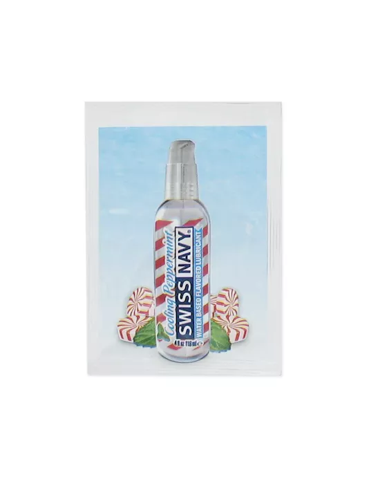 Swiss Navy Cooling Peppermint Lubricant Sachet