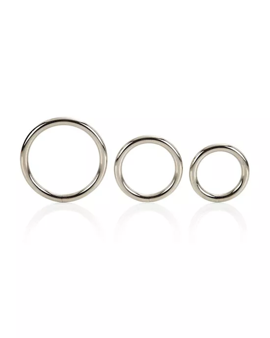 Silver Ring 3 Piece Set