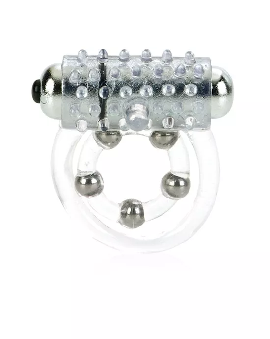 Waterproof Maximus Enhancement Ring 5 Stroker Beads