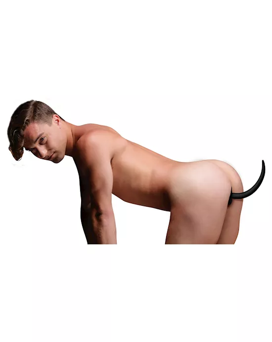 Woof XL Silicone Dog Tail Butt Plug