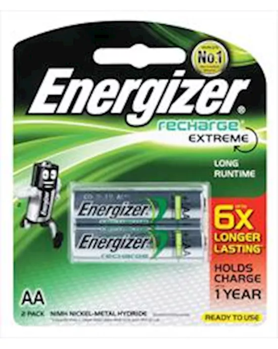 Energizer Rechargeable AA 2pk