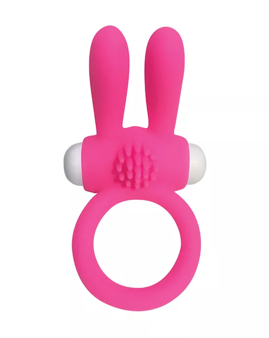 Neon Rabbit Ring Pink