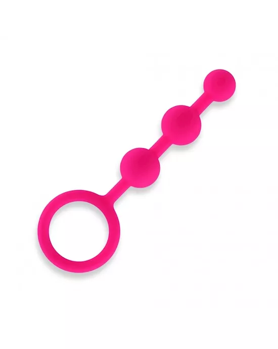 Silicone Anal Beads 3 Balls