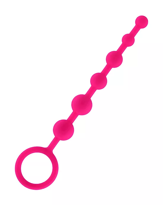 Silicone Anal Beads 6 Balls