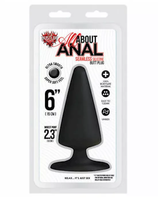 Seamless Silicone Butt Plug 6