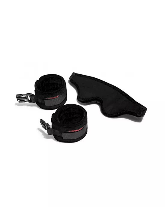 Liberator Plush Tease Restraint & Blindfold Kit