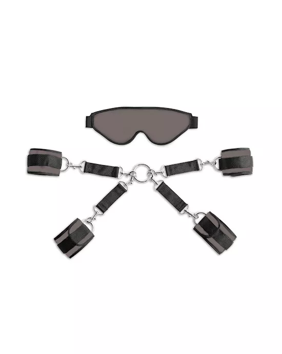 Liberator Bond Deluxe Cuff & Blindfold Kit