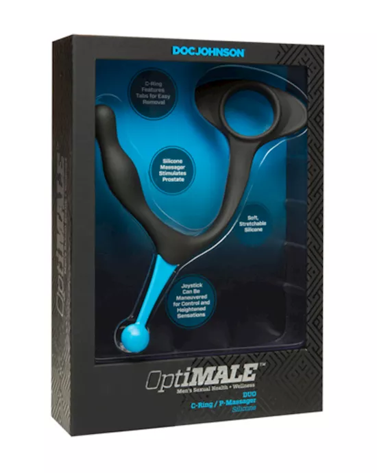OptiMale C-Ring & P-Massager