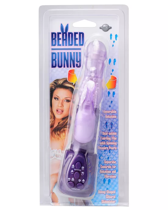 BEADED BUNNY PURPLE