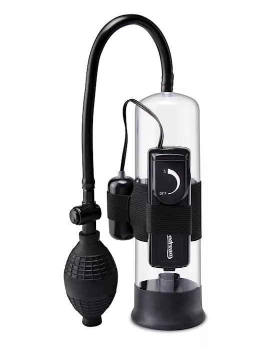 CLASSIX VIBRATING POWER PUMP-BLACK