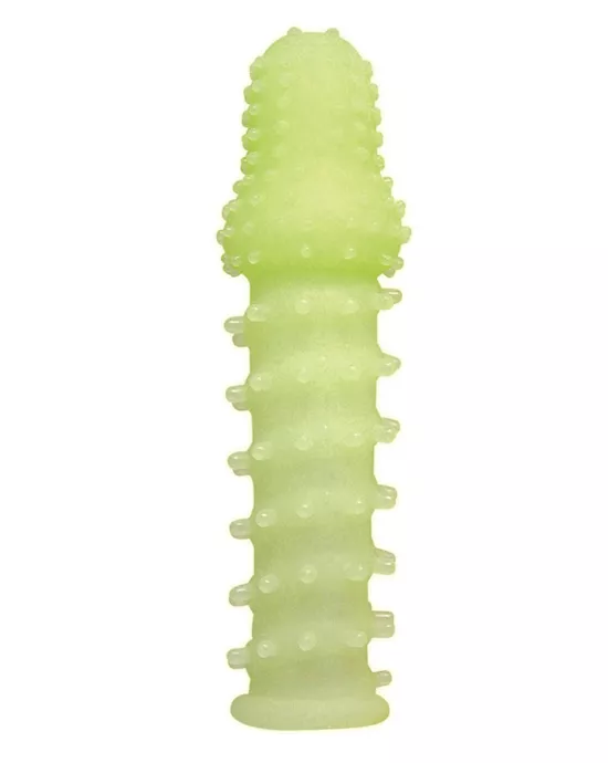 GLOW-IN-THE-DARK SILICON PENIS EXT