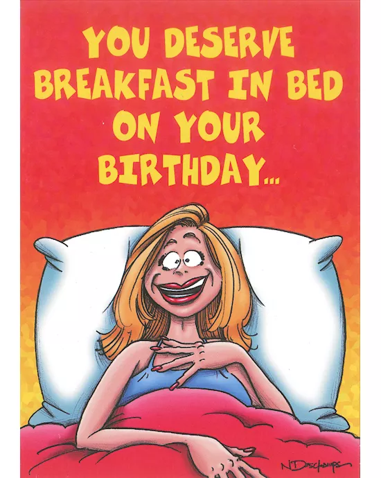 YOU DESERVE BREAKFAST