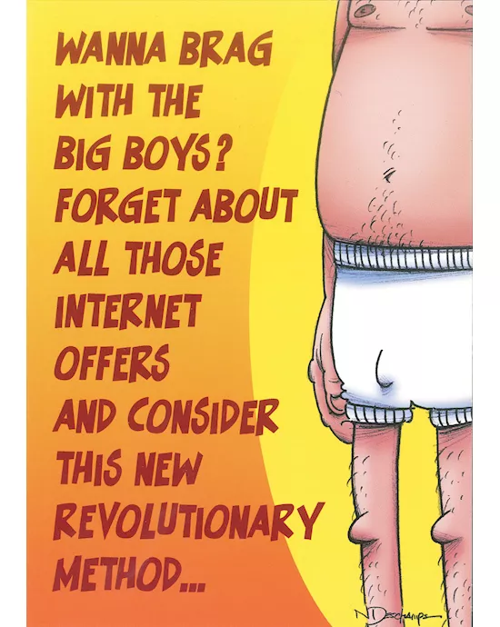 WANNA BRAG WITH THE BIG BOYS?