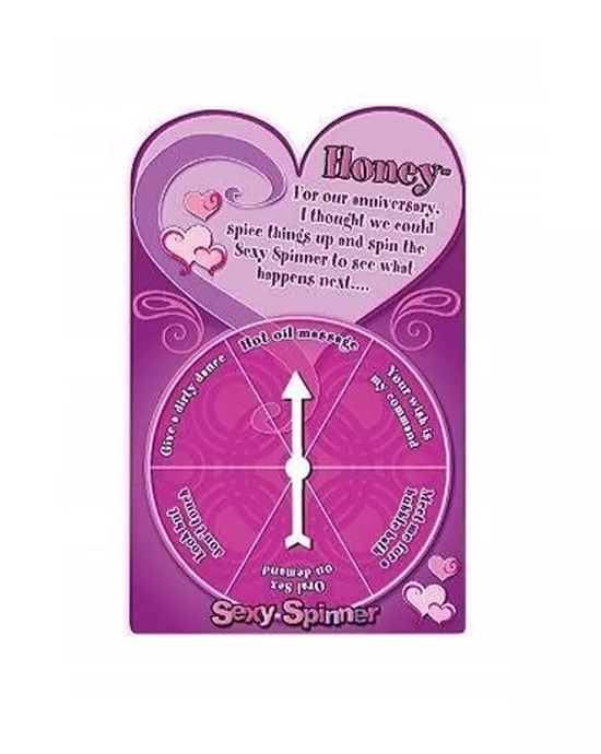 Sexy Spinner Greeting Card For Our Anniversary