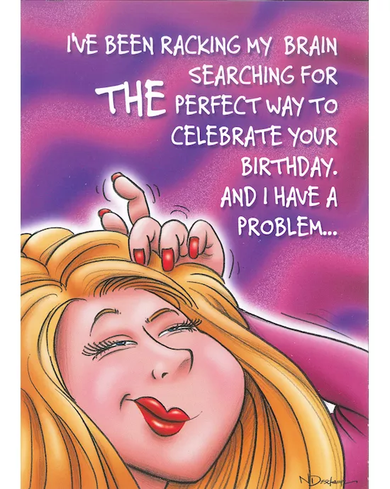 IVE BEEN RACKING MY BRAIN