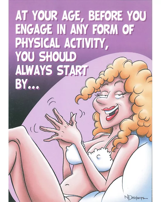 AT YOUR AGE